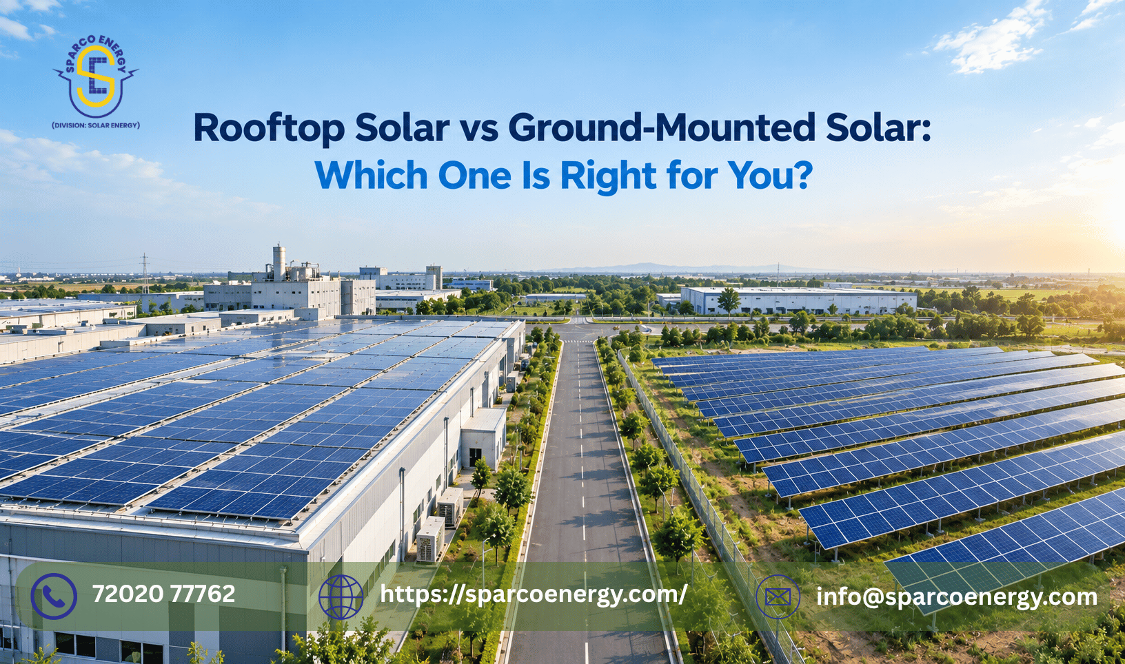Rooftop Solar vs Ground-Mounted Solar: Making the Right Choice for Your Business